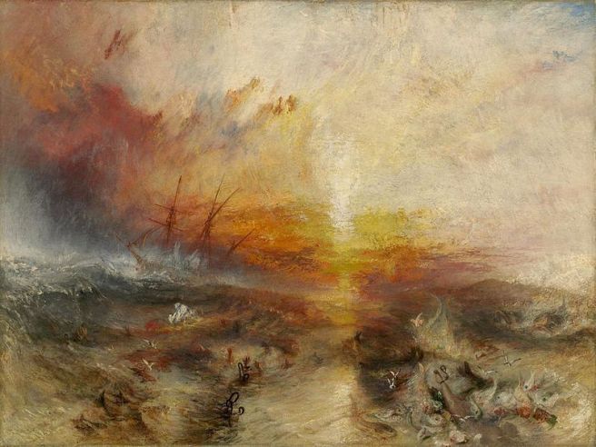 J. M. W. Turner, The Slave Ship, 1840 (Museum of Fine Arts, Boston)